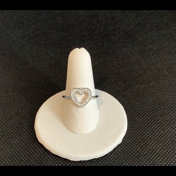 Jewelry - Mickey Mouse Open Heart Pave Ring